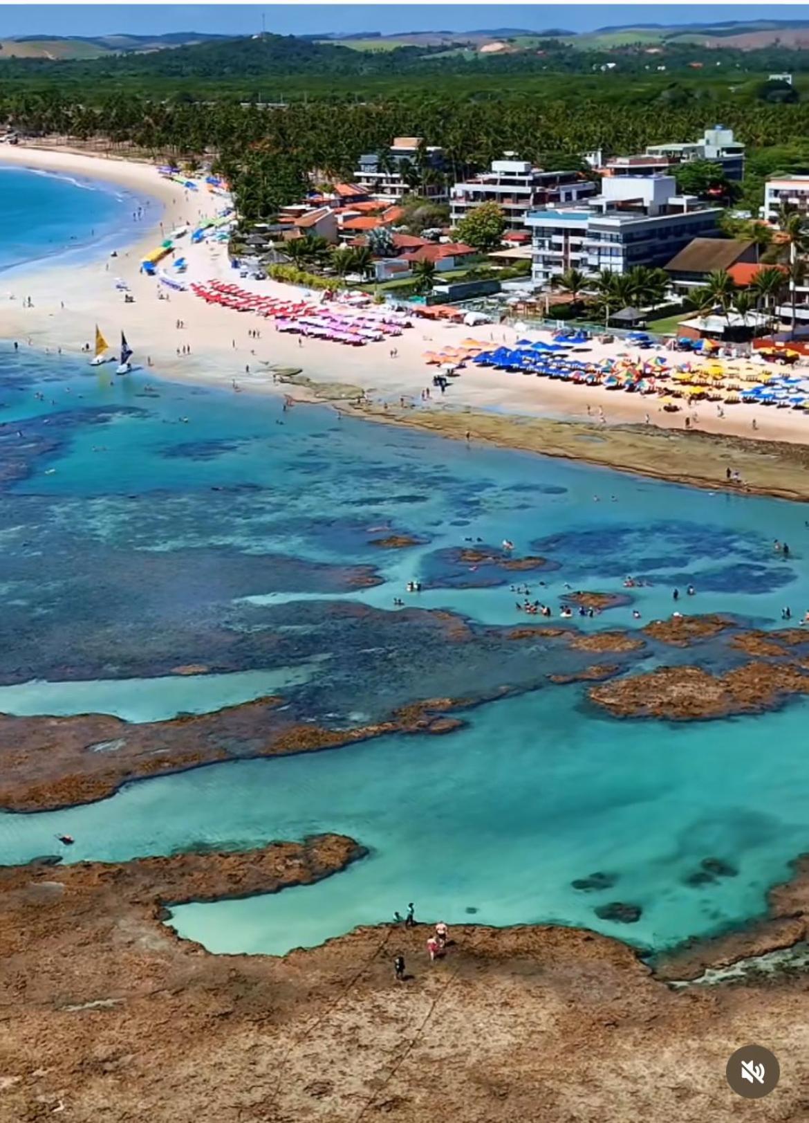 Resort Beira Mar Em Porto De Galinhas - Cupe Beach Living Pôrto das Galinhas 외부 사진